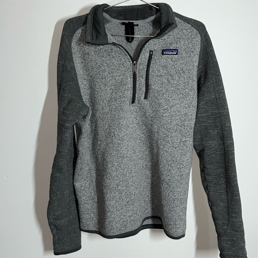 Patagonia Pullover 1/4 Zip Fleece Jacket sz L